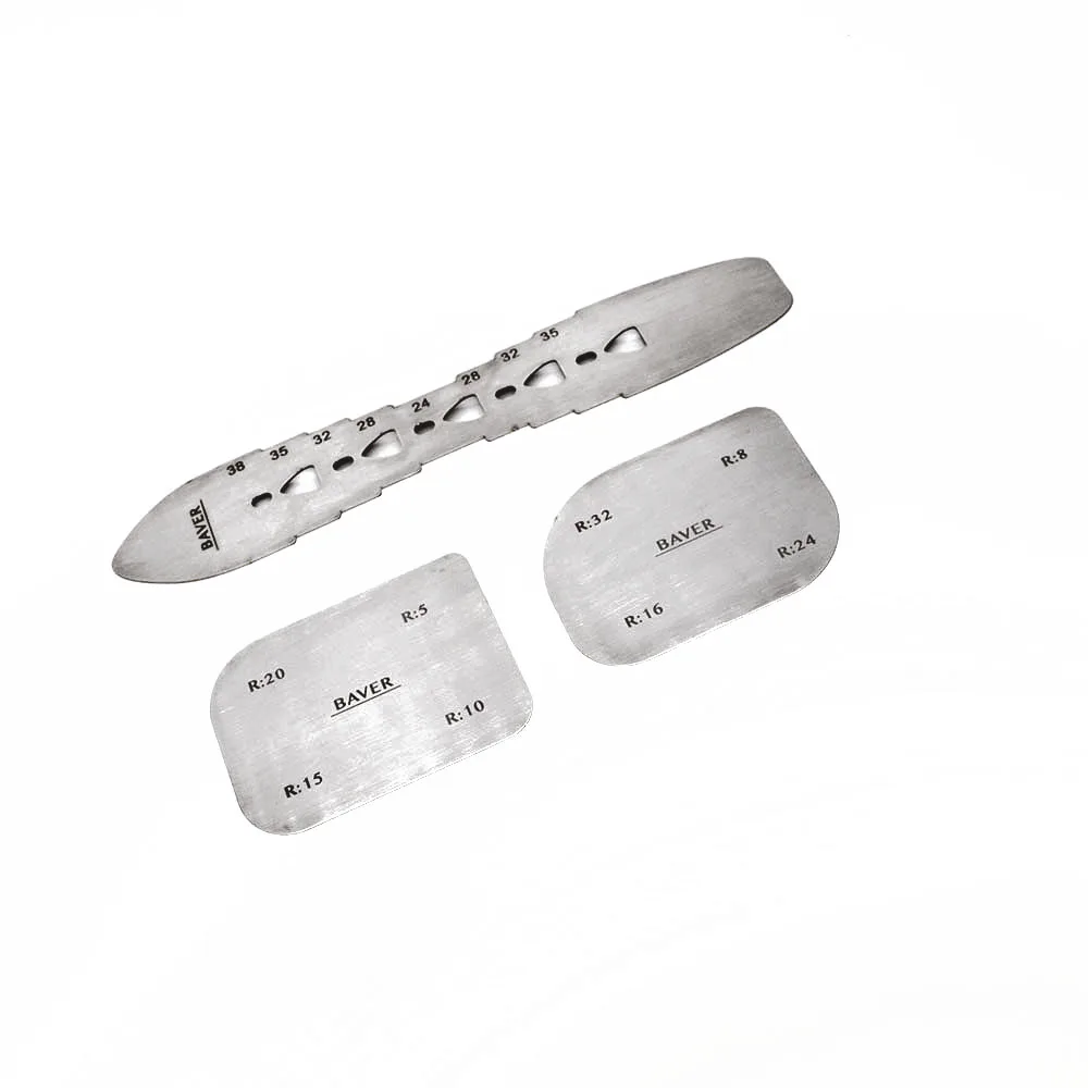 Набор линейки для пробивки отверстий в кожаном ремне с дугой|Пробойка| |