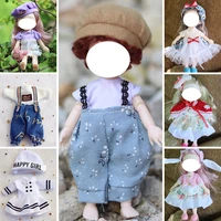 16cm17cm 8 points bjd 13 joints doll clothes dress up 3d eyes girl children play house toy dolls clothes