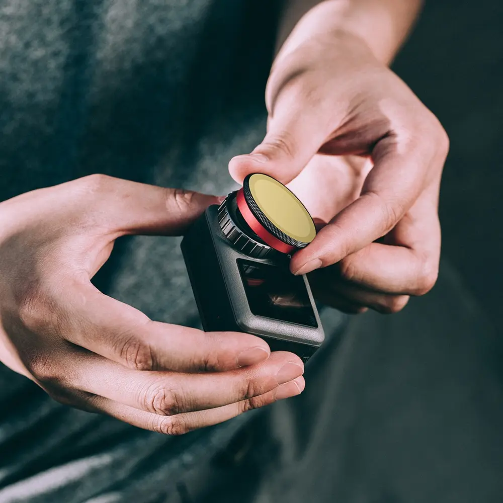 Фильтр для объектива PGYTECH DJI Osmo Action профессиональные фильтры ND 8 16 32 64 фильтр ND8 ND16