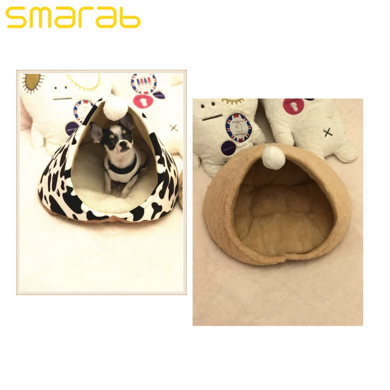 3 цвета теплая кровать для собаки машинная стирка Закрытая будка щенок кошка