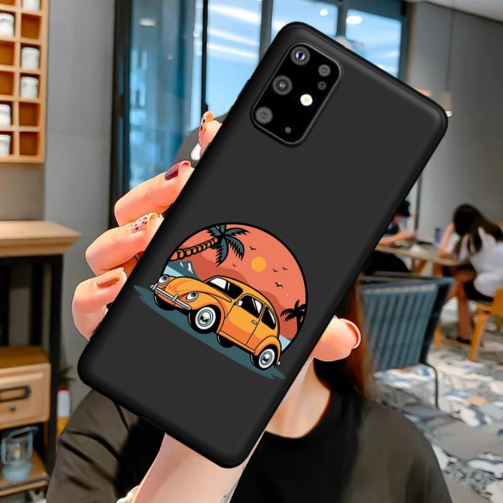 

Cartoon Cute Car Fashion Paint Draw for Samsung Galaxy S7 Edge S8 S9 S10e S20 S21 Note 8 9 10 20 Ultra Plus Phone Case Funda