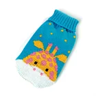 Милая дизайнерская модель, свитер для собаки, пуловер для маленькой, средней длины, женская куртка для щенка чихуахуа