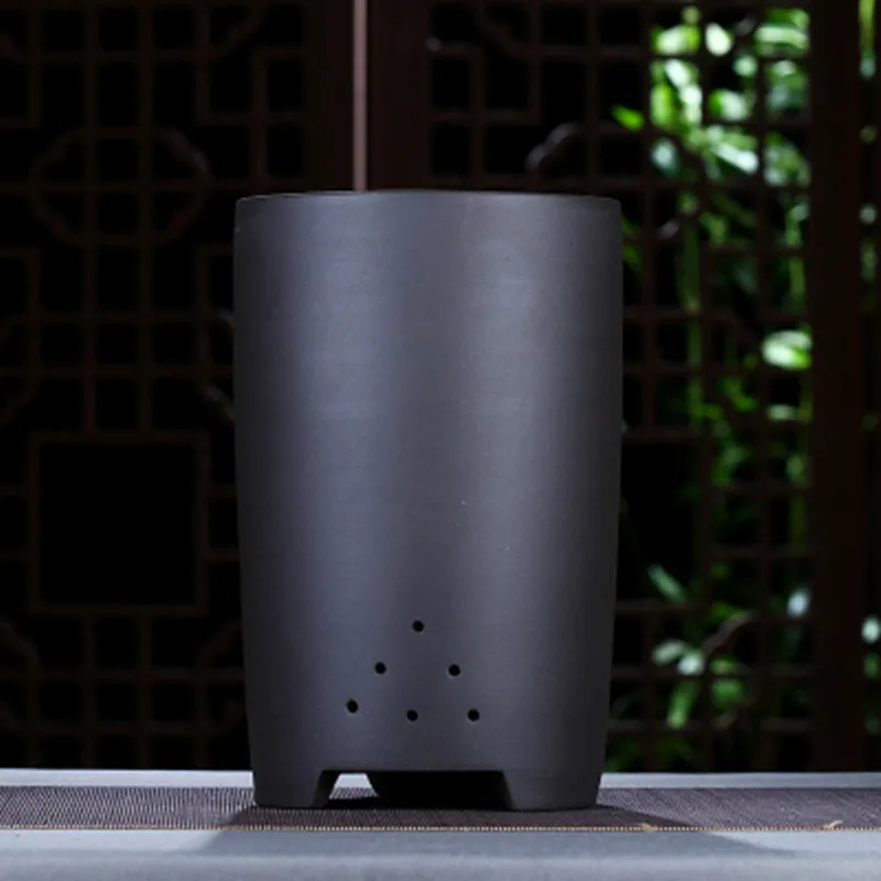 Фиолетовый Глиняный умывальник орхидеи Исин тонкая керамика Большой цветок