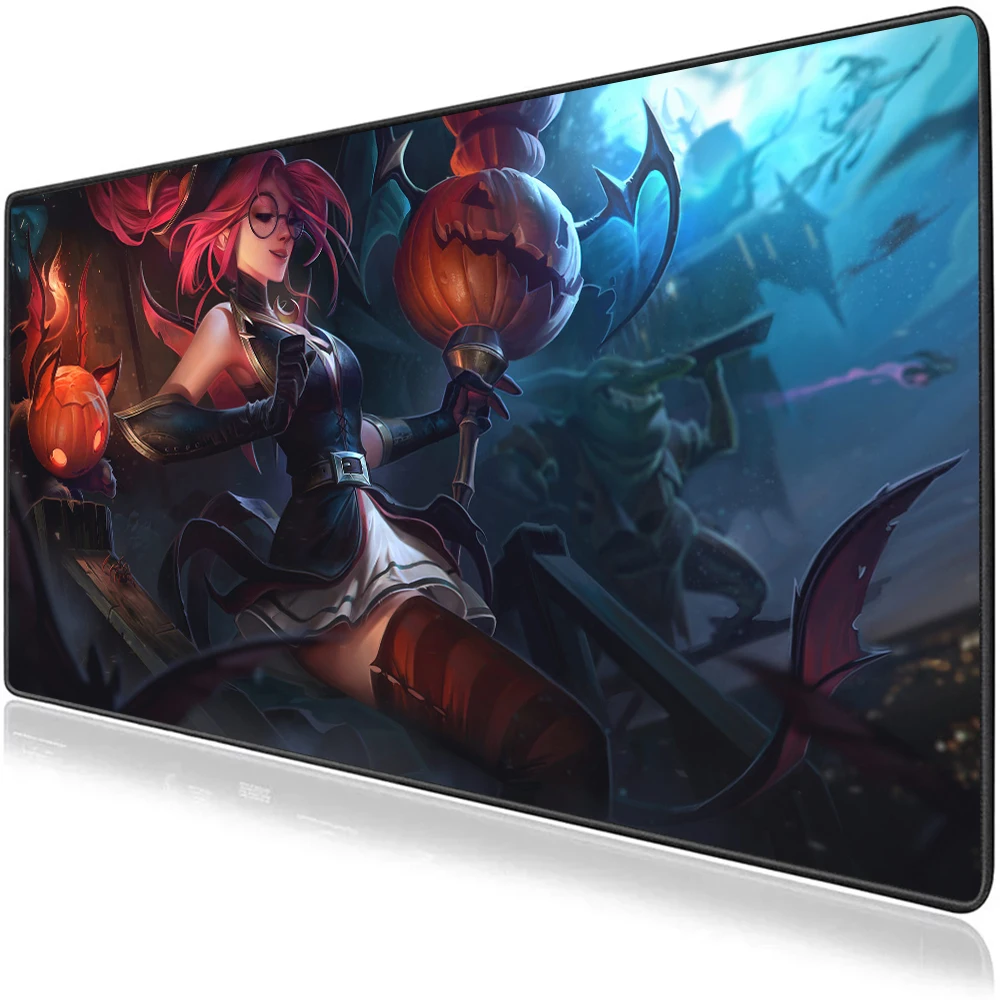 

Extra Large League of Legends Mouse Pad Gamer Computer Gaming Mousepad LOL Anti-slip Natural Rubber With Locking Edge Mause Mat
