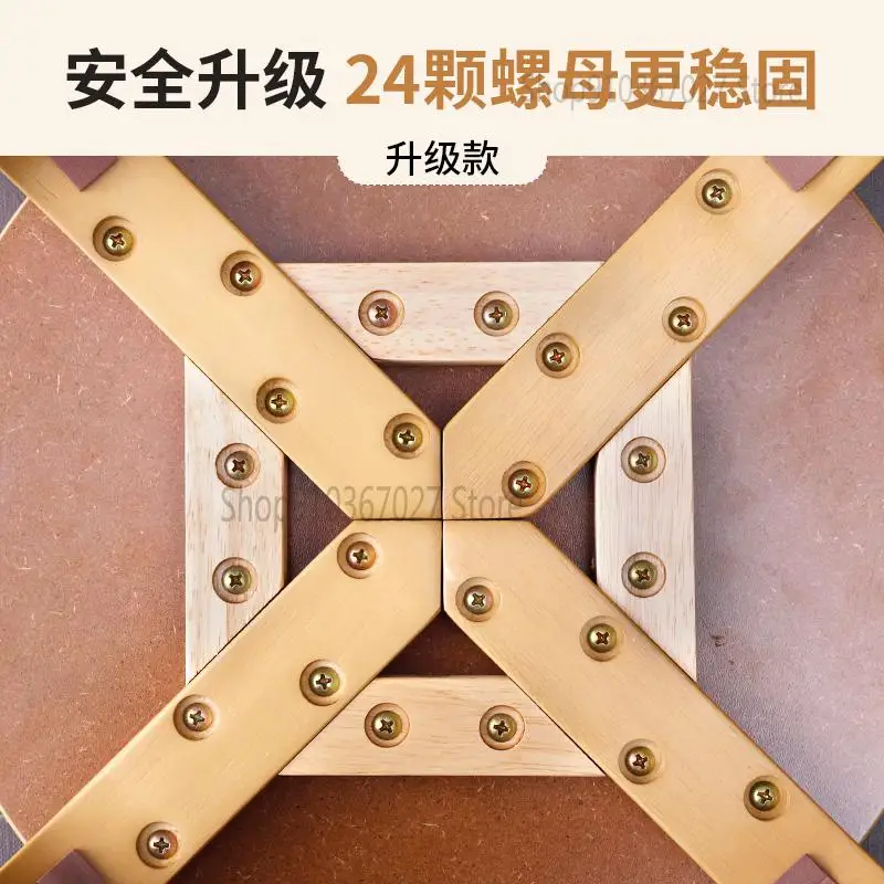 Маленькая скамейка из массива дерева для дома мягкая поверхность сетчатый