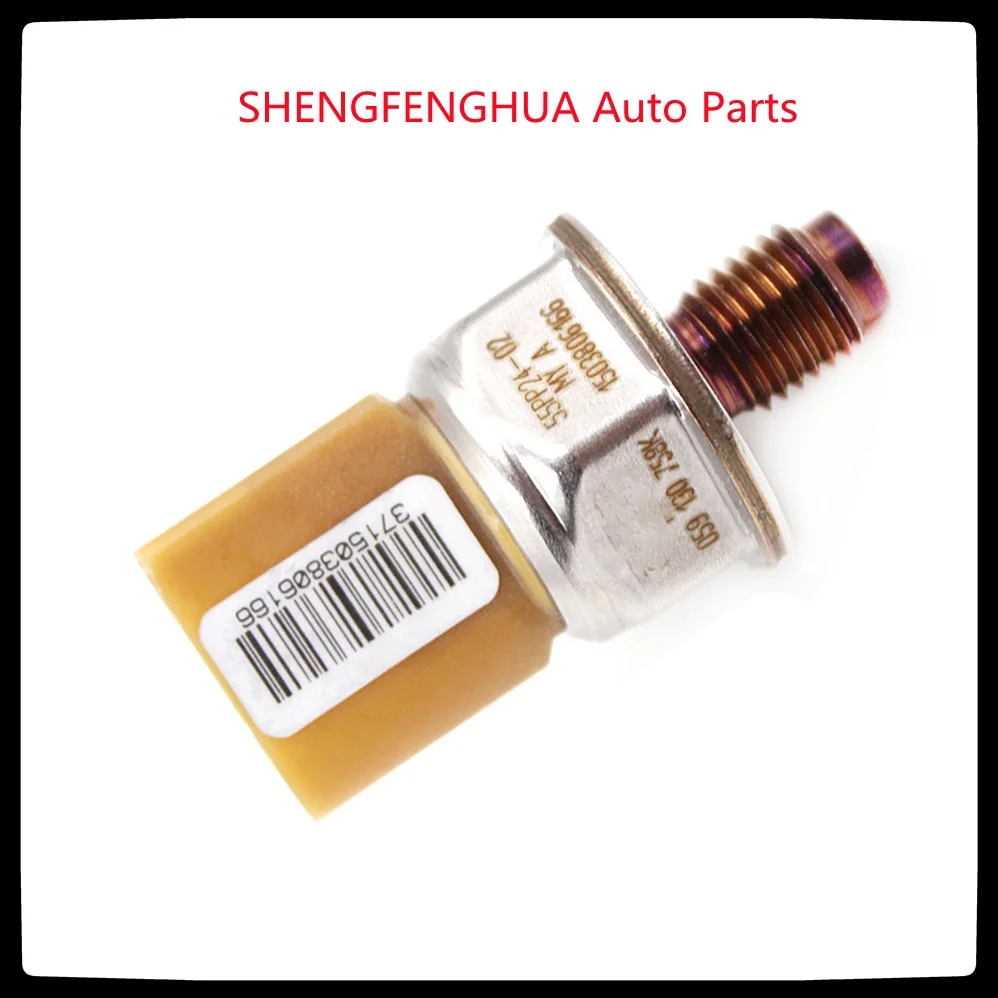 

New Original Fuel Rail Pressure Sensor Drucksensor For Audi A4 A5 A6 C6 Q7;For Phaeton Touareg 3.0 059130758K, 55PP24-02