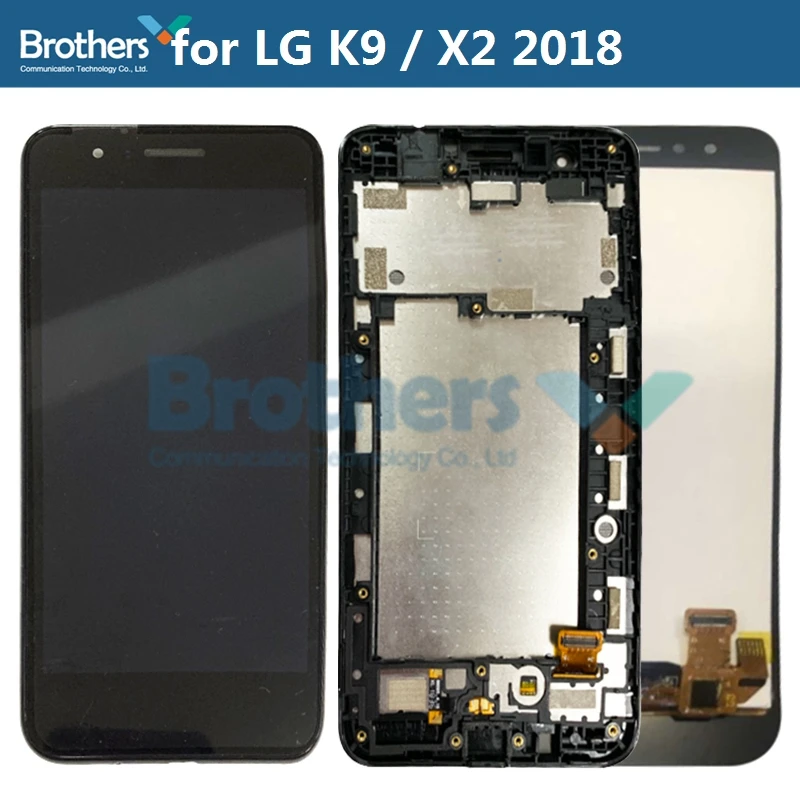 ЖК-экран для LG K9 X210 X2 2018 ЖК-дисплей X210EM X210K X210L X210S X210E X210NMW дигитайзер сенсорного