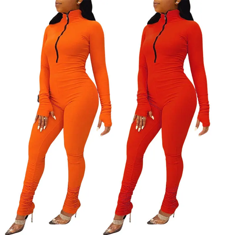 Леггинсы цельный комбинезон спортивные костюмы женские комбинезоны осень 2020