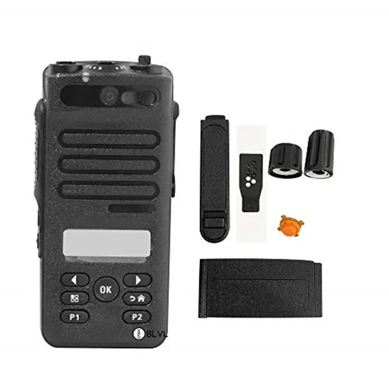 Black Walkie Talkie Replacement Housing Cover Case With Speaker For Radio XPR3500E XIR P6620 DEP570