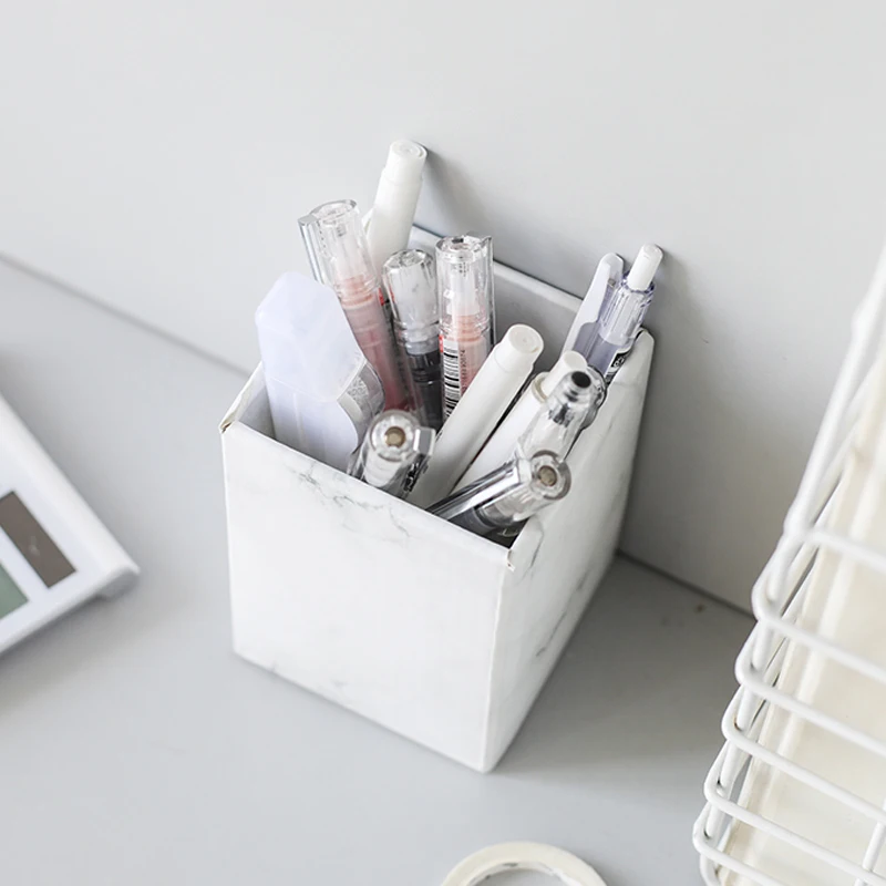 

Desk Organizer Pen Holder Stationery Container Pencil Storage Box for Office Home CMG786