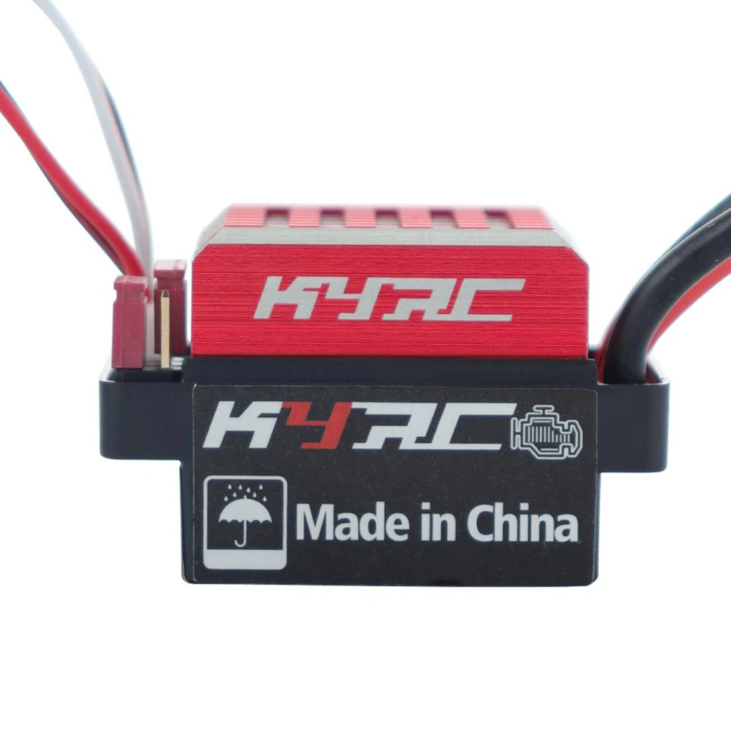 

ESC 60A Brushed Motor Speed Controller for 1/10 RC Boat Truck Vehicle Accs