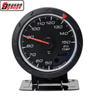 Датчик температуры масла Dragon 60 мм, черный указатель, с белым и крассветильник светом, по Цельсию