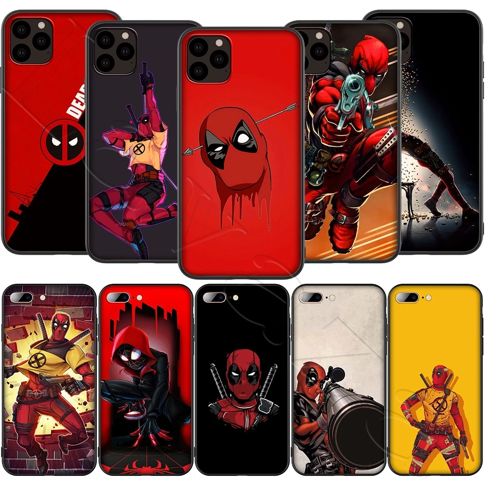 Силиконовый мягкий чехол Lavaza очаровательный Дэдпул Fundas для iPhone 12 Mini 11 Pro XS Max XR X 8 7 6
