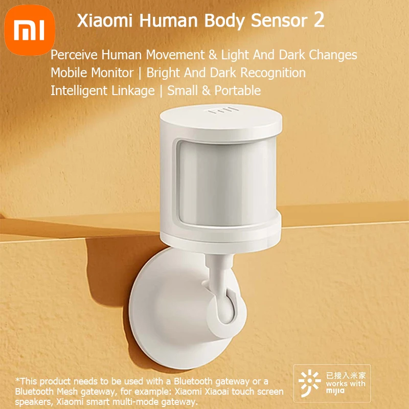 

Датчик движения Xiaomi Mijia Human Body Sensor 2, магнитное устройство для умного дома, практичные аксессуары
