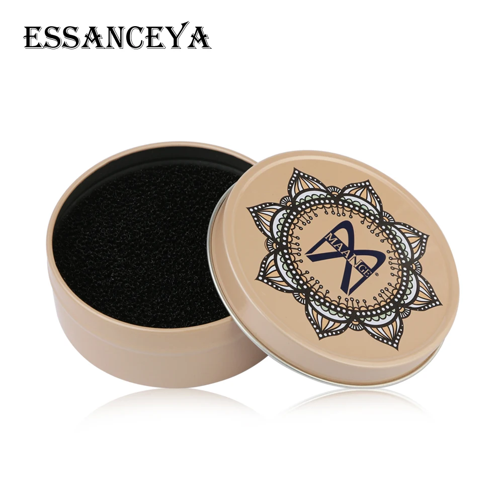 1pcs sponge ESSANCEYA губка для удаления макияжа 4 спонж для удаления косметики алюминиевые Кисти для макияжа чистящий коврик кисть для пудры промываемый скребок Набор для очистки - Цвет: 1pcs sponge