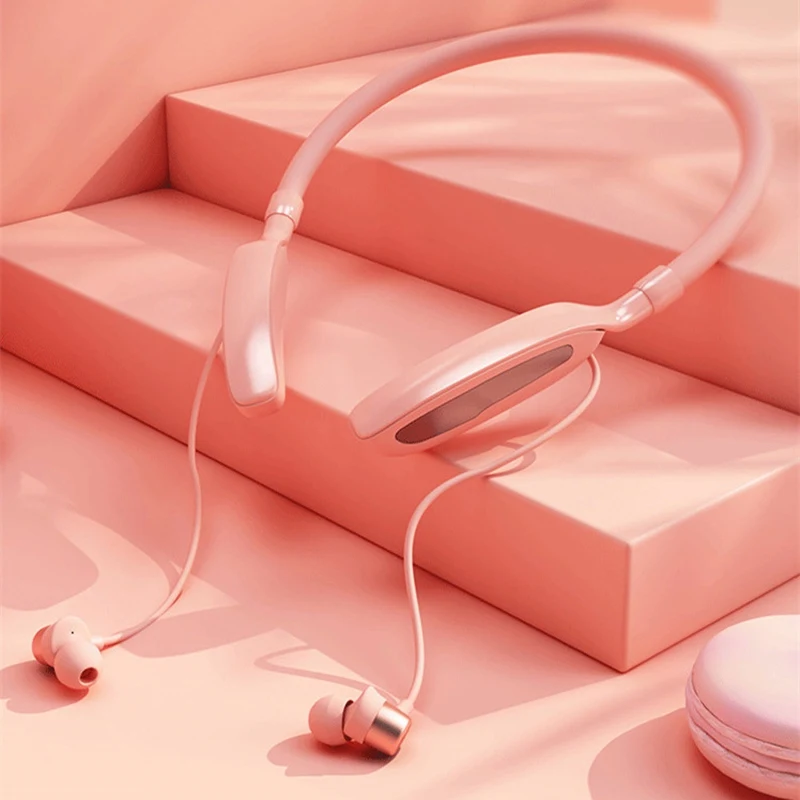 Eshowee подвесные наушники беспроводные стерео Спортивные Bluetooth 5 0 гарнитура
