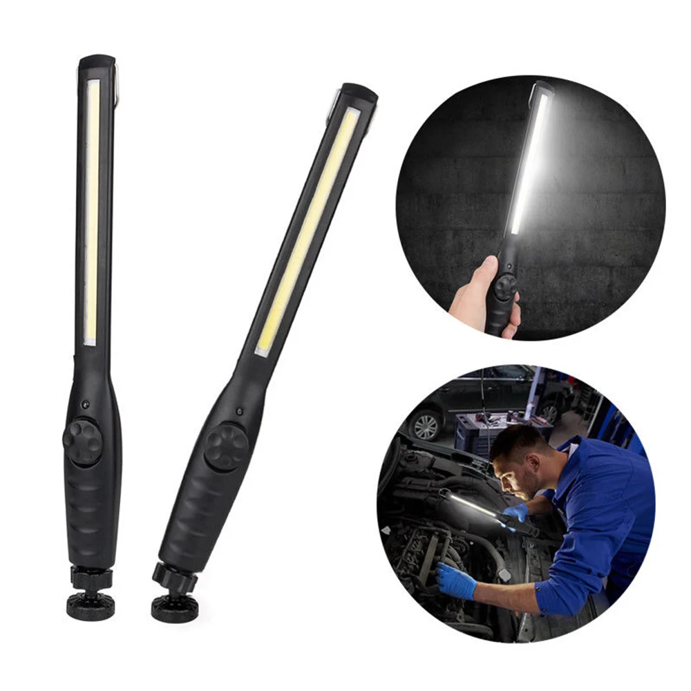 

12000LM Flashlight Mechanic Work Light Rechargeable COB LED Military Flashlight Portable Lighting Work Inspection Repair Lamp