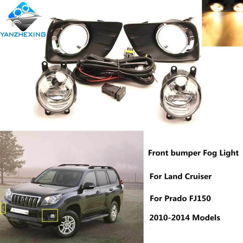 Совершенно новые высококачественные передние противотуманные фары для Toyota Land
