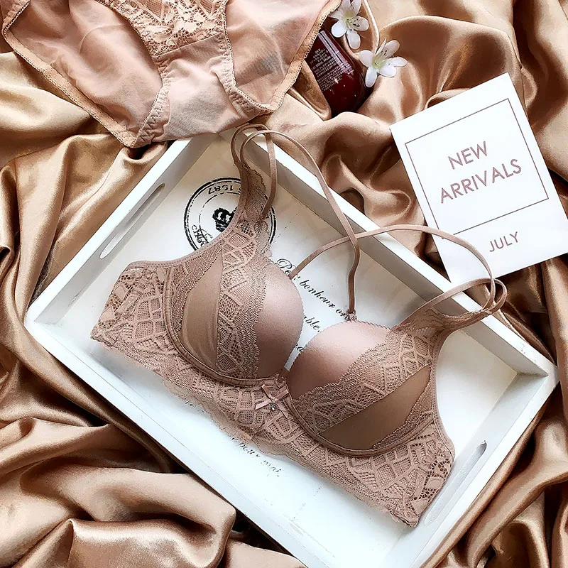 Новинка сексуальное женское чувство искушения собрать маленький бюстгальтер