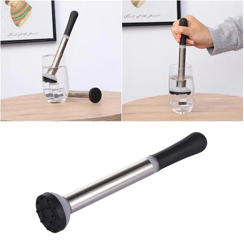 2 шт. полезный коктейльный мудлер посуда для бара смеситель из нержавеющей стали