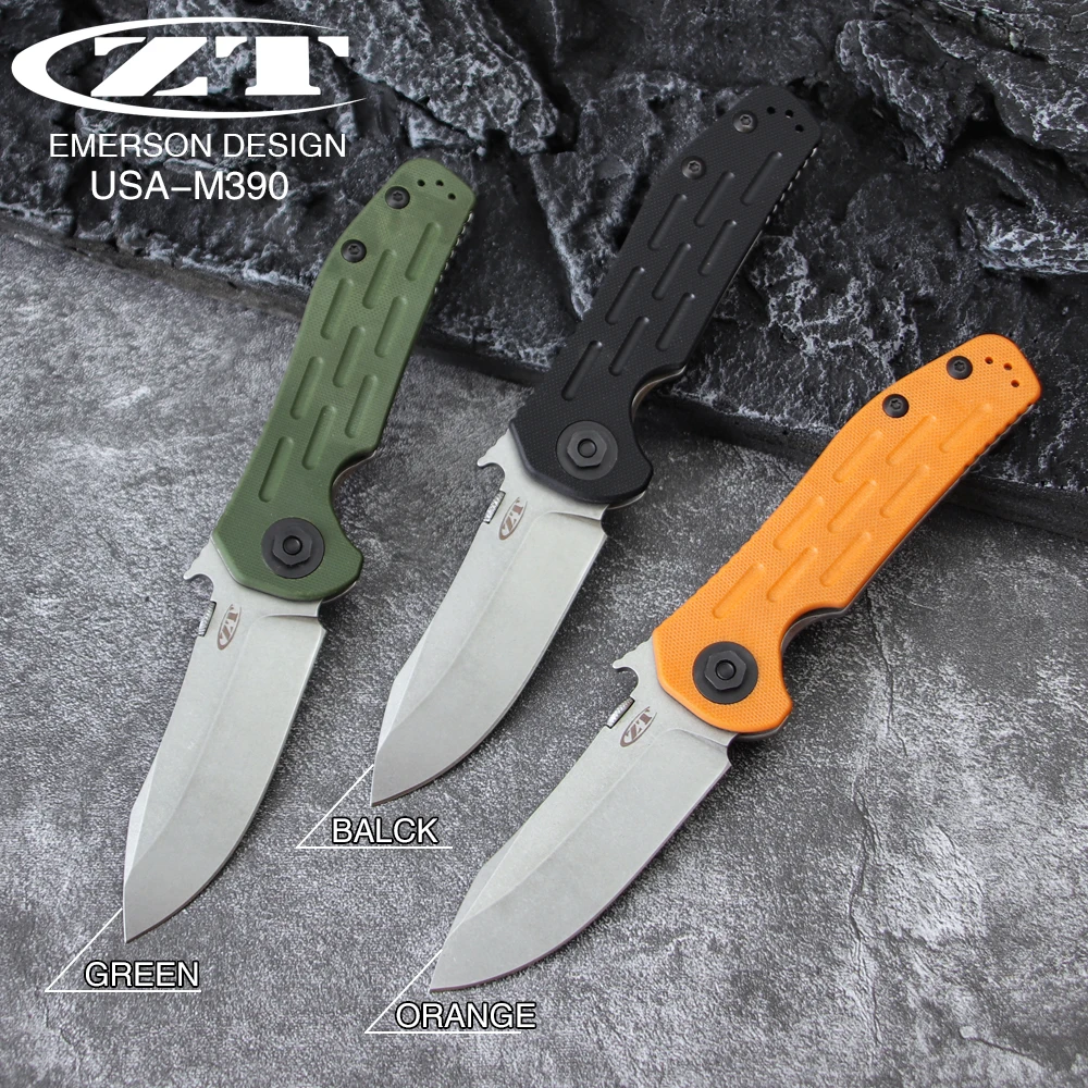 ZT 0630 Emerson M390 стальной тактический складной нож ручка из алюминиевого сплава