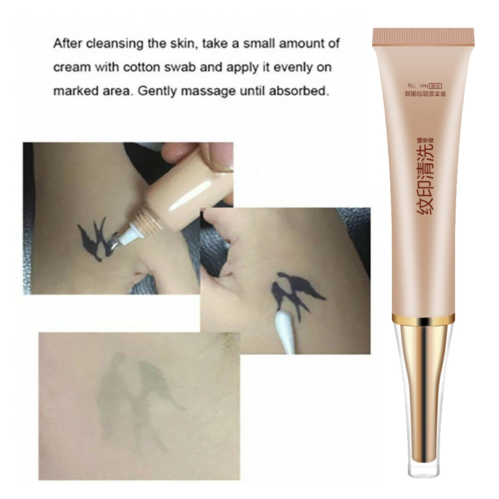 Паста для очистки татуировок натуральный безболезненный крем удаления