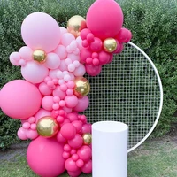 pink blue balloon arch garland latex balloons with balloon accessories for baby shower wedding birthday girl party decorations