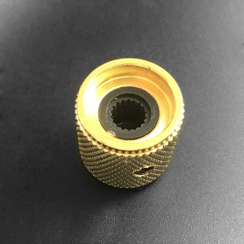 4 stücke metall dome tone tunning knopf mit hexagon schrauben lock volumen control tasten für elektrische gitarre bass schwarzchromgold fr