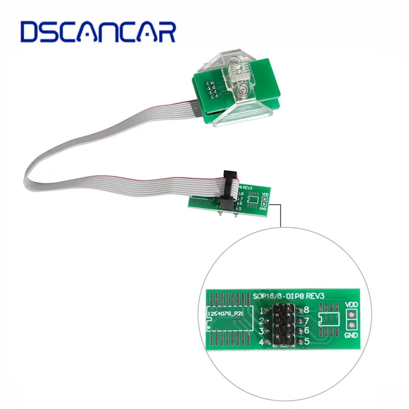 OEM для BMW FEM BDC 95128/95256 чип Противоугонный адаптер чтения данных 8Pin работает с Xhorse VVDI