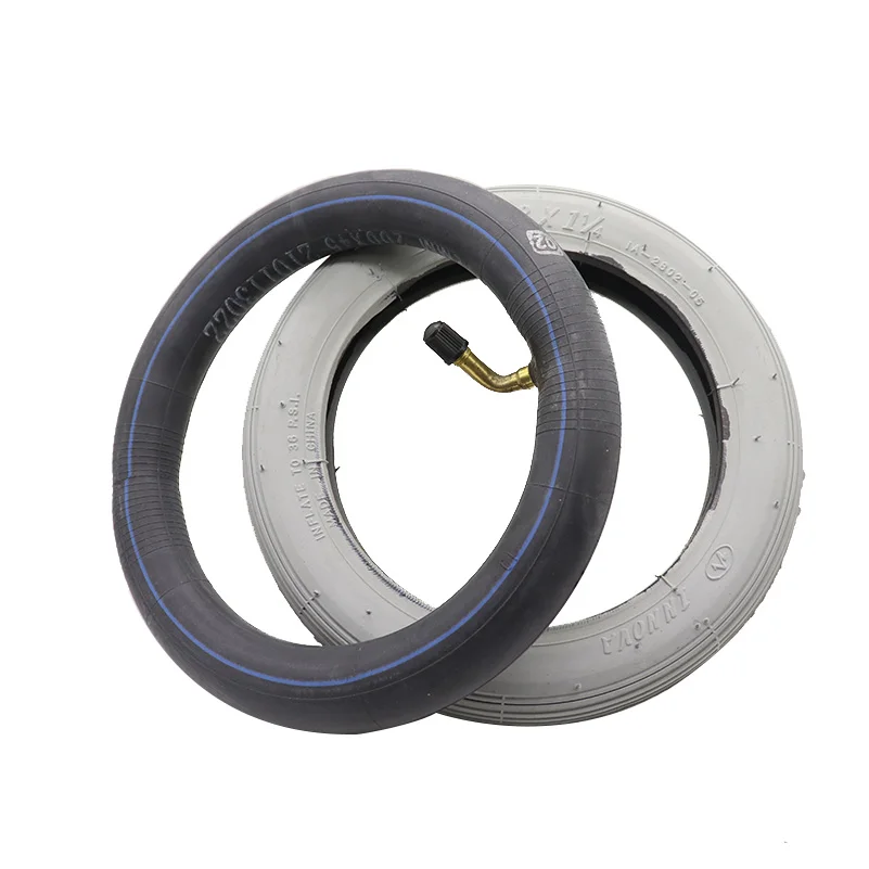 

8 inch tyre 8X1 1/4 Scooter Tire & Inner Tube fit Bent Valve Suits Bike Electric / Gas Scooter Tyre