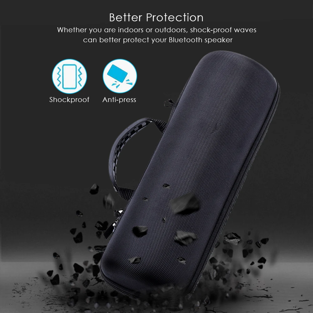 Дорожный походный защитный чехол для динамика чехол для JBL Pulse 3 Pulse3 динамик дополнительное место для подключения и кабеля
