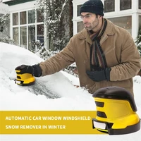 usb ice scraper electric rechargeable heated snow removal ice scraper auto car window windshield glass defrost clean tools