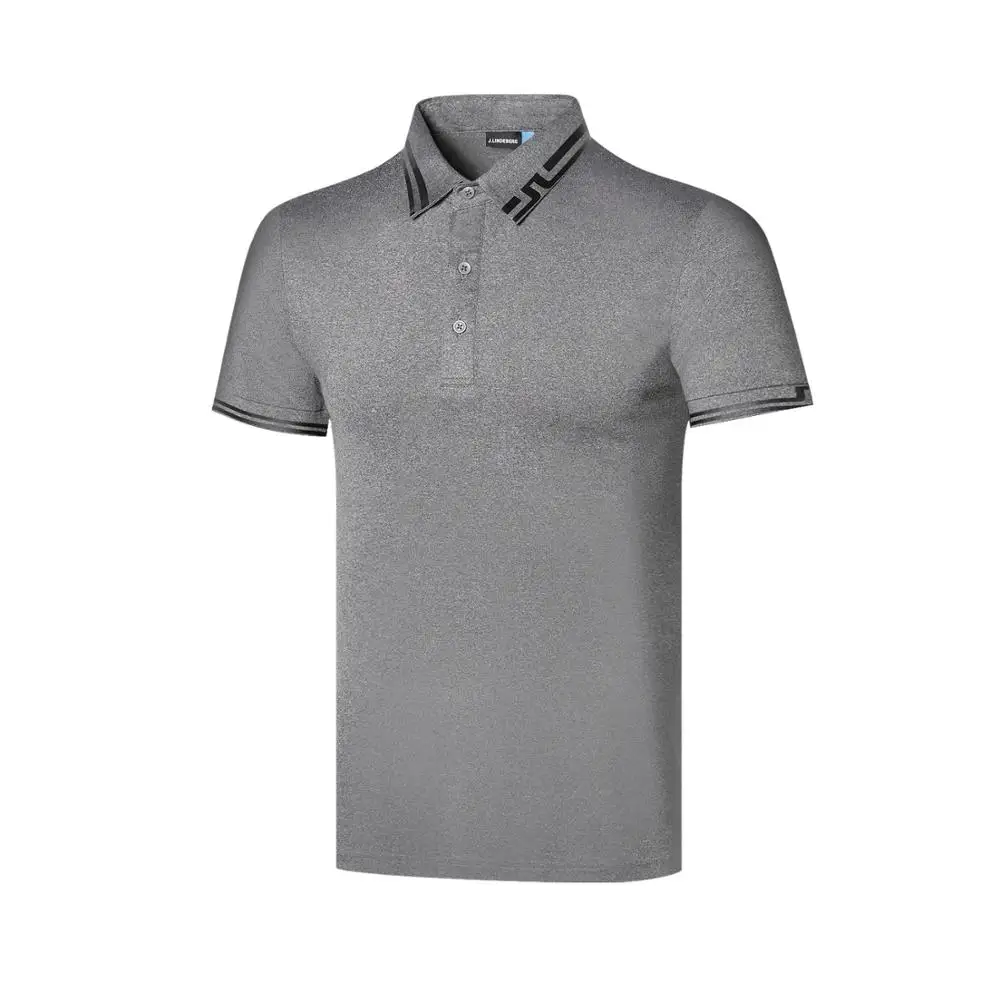 Новая футболка JL Golf весна/лето одежда для гольфа однотонная мягкая