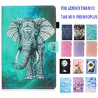 Чехол-подставка для Lenovo Tab M 10 M10 FHD Plus, чехол из искусственной кожи для lenovo tab M10 TB-X605F L TB-X505FLX, чехол для планшета