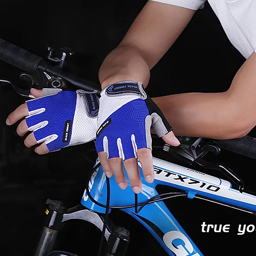 

Professional Half Finger Cycling Gloves Gym Fitness Fishing Workout Cycling Gloves Non-slip Guantes Ciclismo Outdoor Sport DE50S