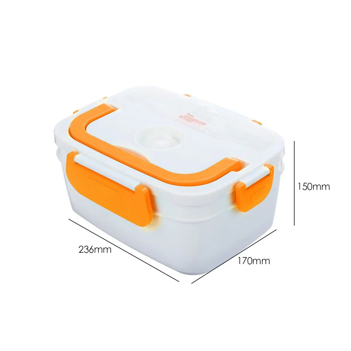 

Electric Lunch Box Portable Electric Heating Lunch Box Food-Grade PP plastic Food Container Food Warmer With Spoon