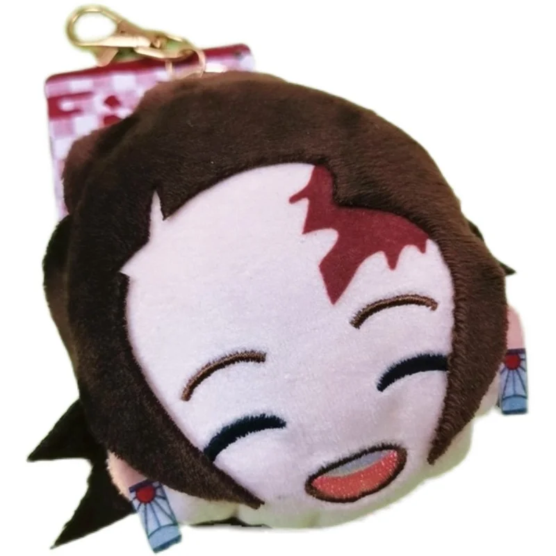 

Anime Demon Slayer Kamado Tanjirou Kamado Nezuko Agatsuma Zenitsu Plush Doll Pendant Bag Coin Purse Toy Bus Card Case bag Gifts