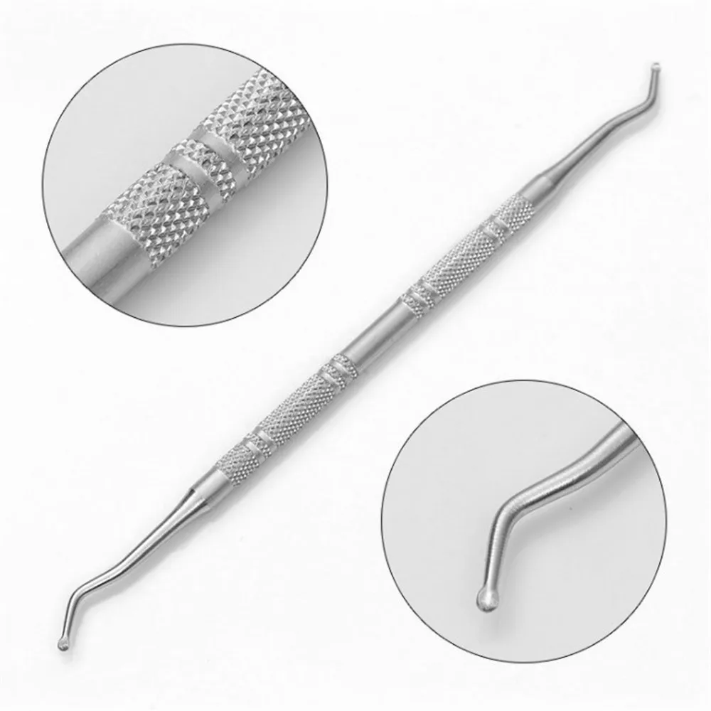 1 шт. Двусторонняя ногти для ног &quotфранцзуский маникюр&quot чистой вросших ногтей