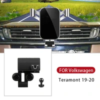 car phone holder support smartphone car bracket cd slot mount mobile phone holder for volkswagen vw teramont 2019 2020 bracket
