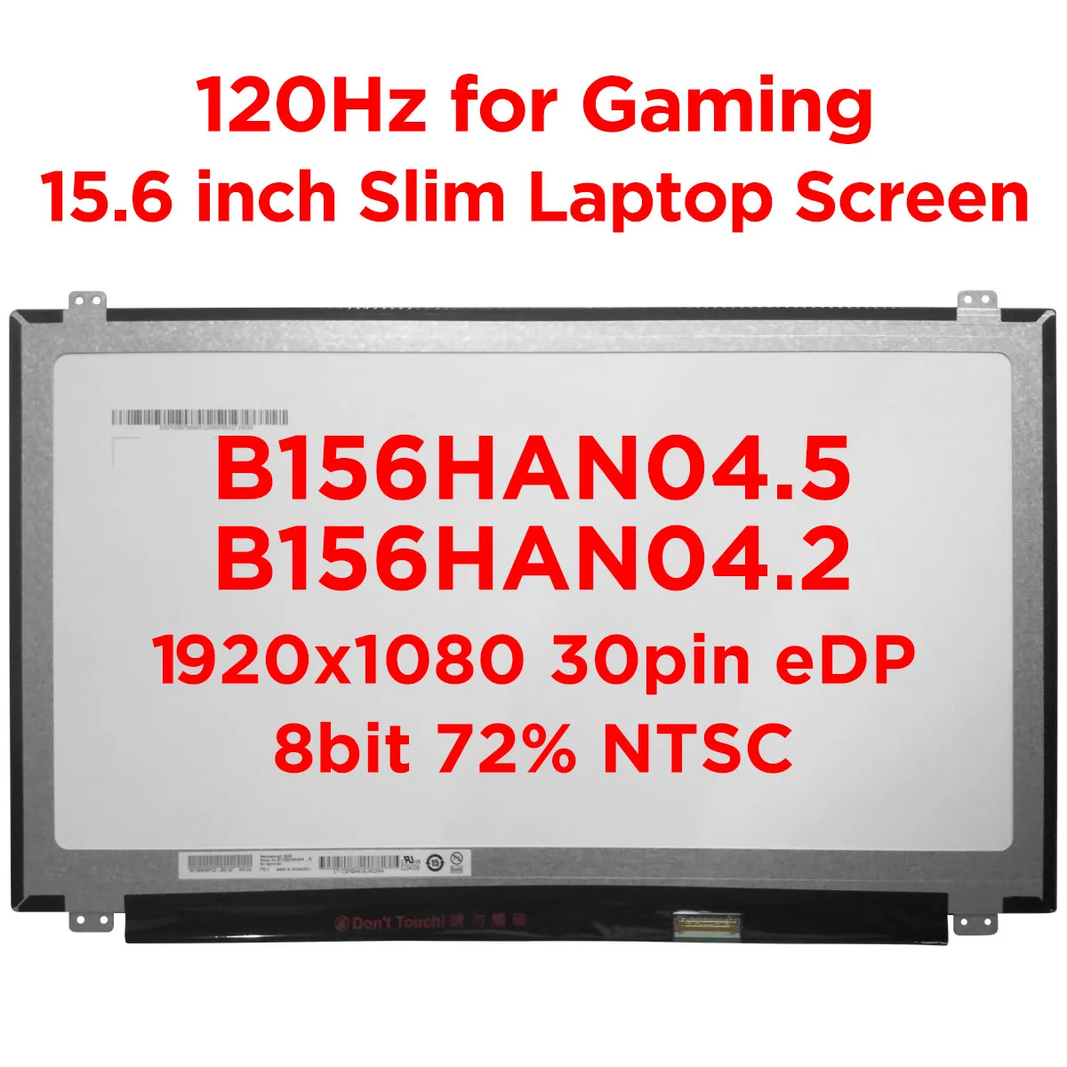 Оригинальный B156HAN04.5 B156HAN04.2 120 Гц Экран IPS 72% NTSC ЖК дисплей матовая матрица Дисплей