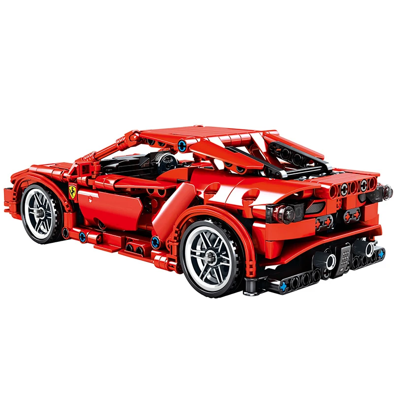 603 шт. Детский конструктор Железный гоночный автомобиль | Игрушки и хобби