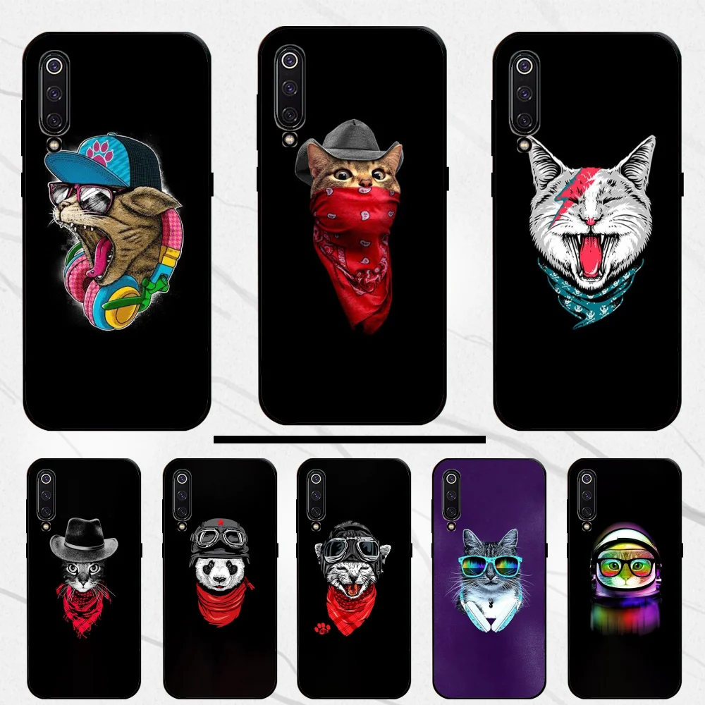 Для Xiaomi 6 чехол Роскошный крутой с кошкой клиент высокое качество для телефона plus
