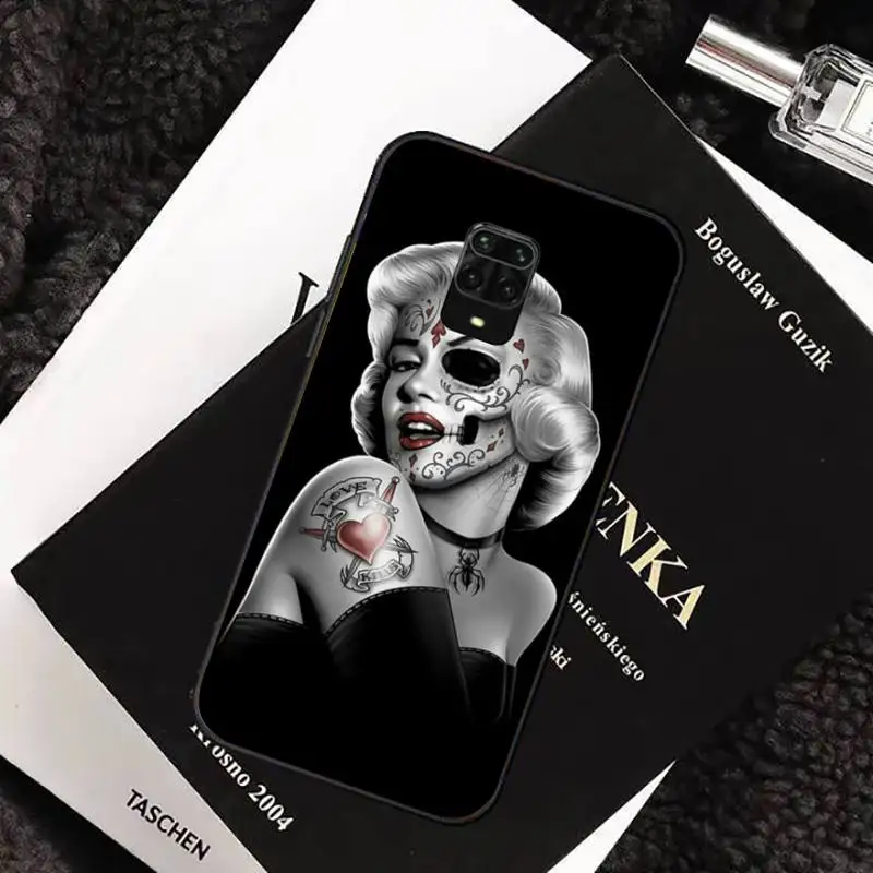 

Marilyn Monroe great actor Phone Case For xiaomi redmi note 10 9 9s 8 8t 7 pro max mi note 10 lite pro funda