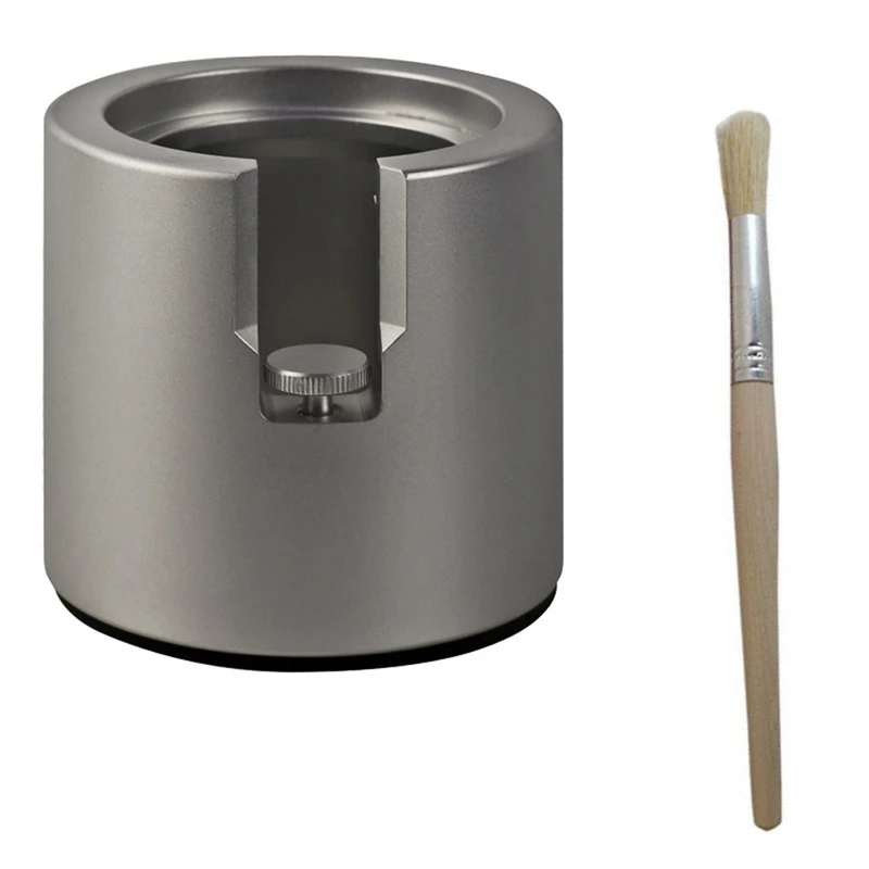

Espresso Coffee Tamper Stand,Aluminum Alloy Adjustable Tamping Holder Rack,Coffee Pressed Powder Tool,51mm