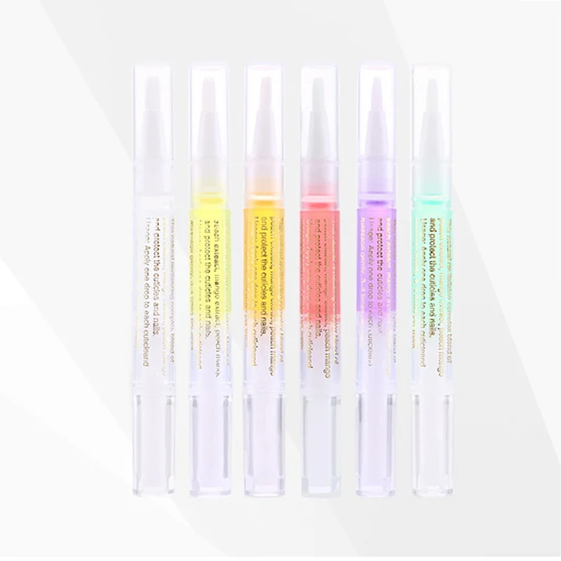 6 запахов питание ногтей масло ручка Лечение омолаживающее Масло для кутикулы