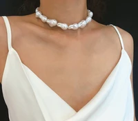 baroque pearl necklace womens fashion personalized necklace south korea 2019 new female neckline