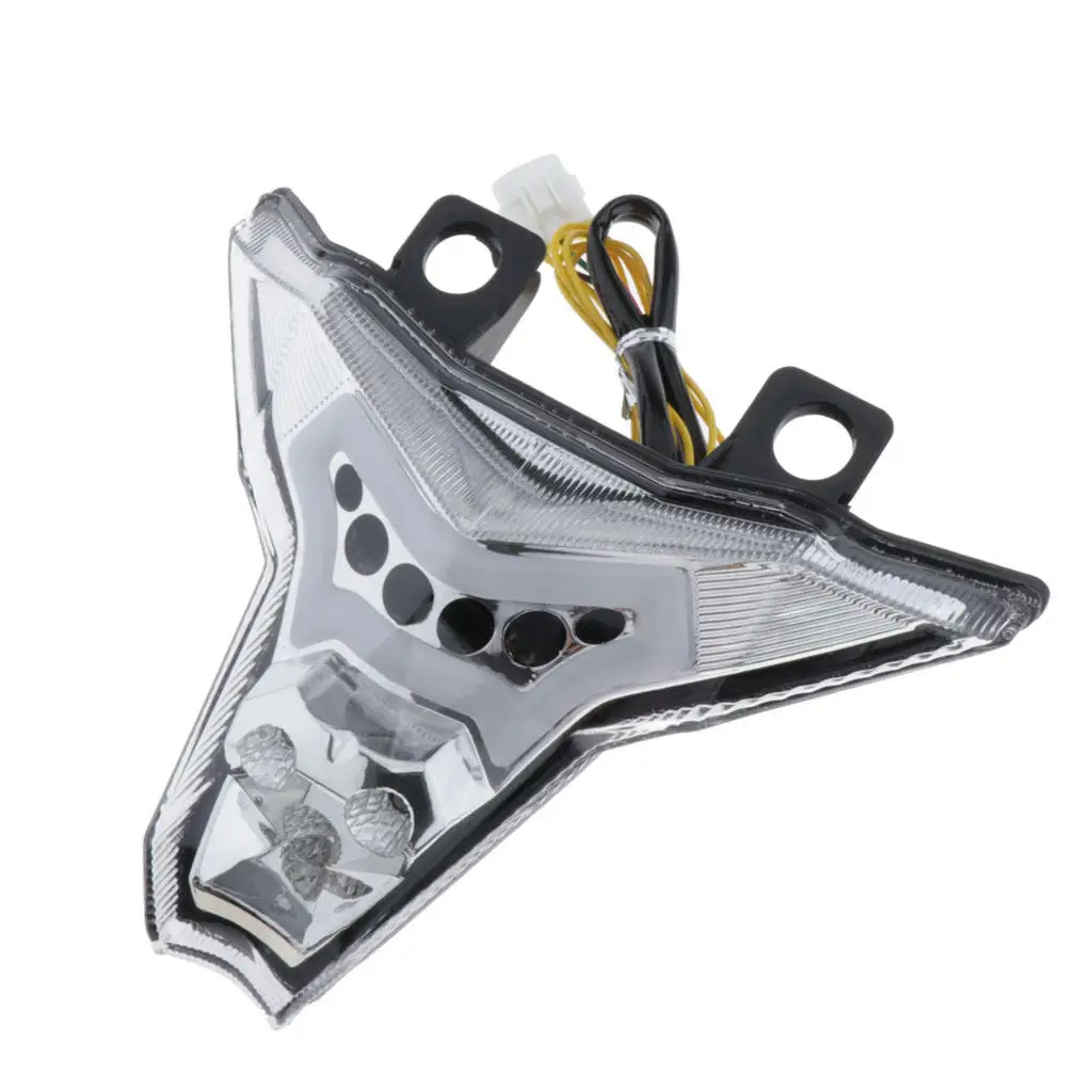 Светодиодные задние фонари для мотоциклов тормозные указатели поворота лампа