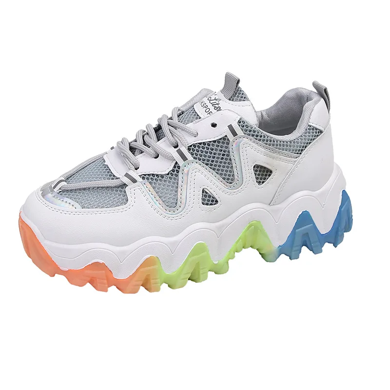 

Winter Sneakers Ladies Fashion Vulcanized Shoes Female Designer Thick Bottom Thick Bottom Sports Female Dad Sports Dad Shoes