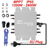 30v 36v 1200w microinverter micro solar inverter on grid tie invert pure sine wave converter for 250w 300w 325w solar panel