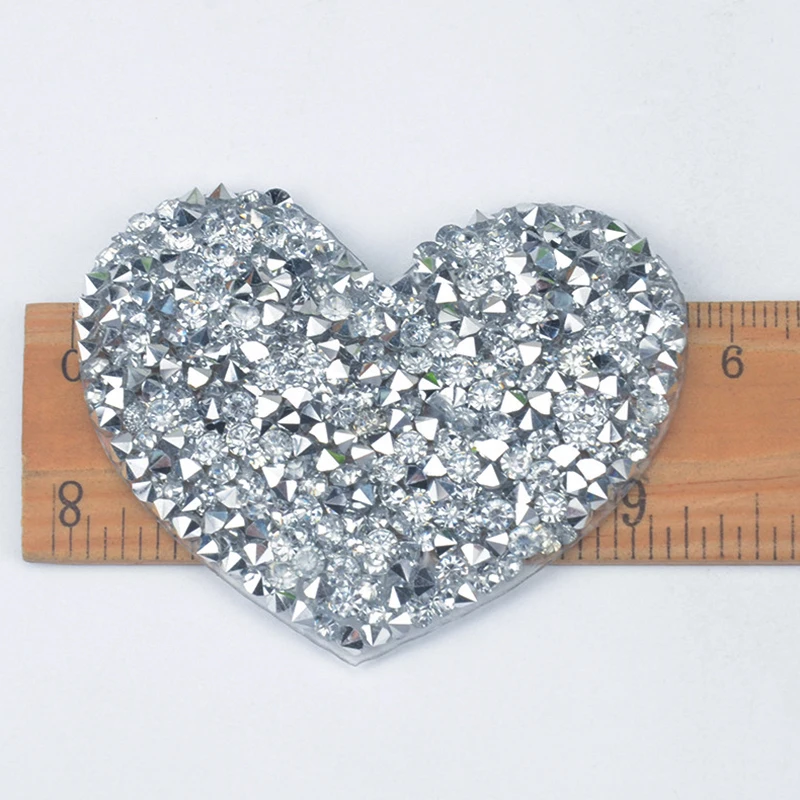 Multiple Sizes Crystal Rhinestone Star Patches for Clothing Iron on Clothes Appliques Badge Stripes Diamond Pentagram Stickers | Дом и сад